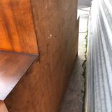 Walnut bookcase, 1940
