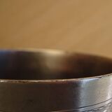 Silver-plated metal timbale Ercuis