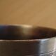 Silver-plated metal timbale Ercuis
