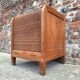 Large Art Deco curtain cabinet, antique secretary.