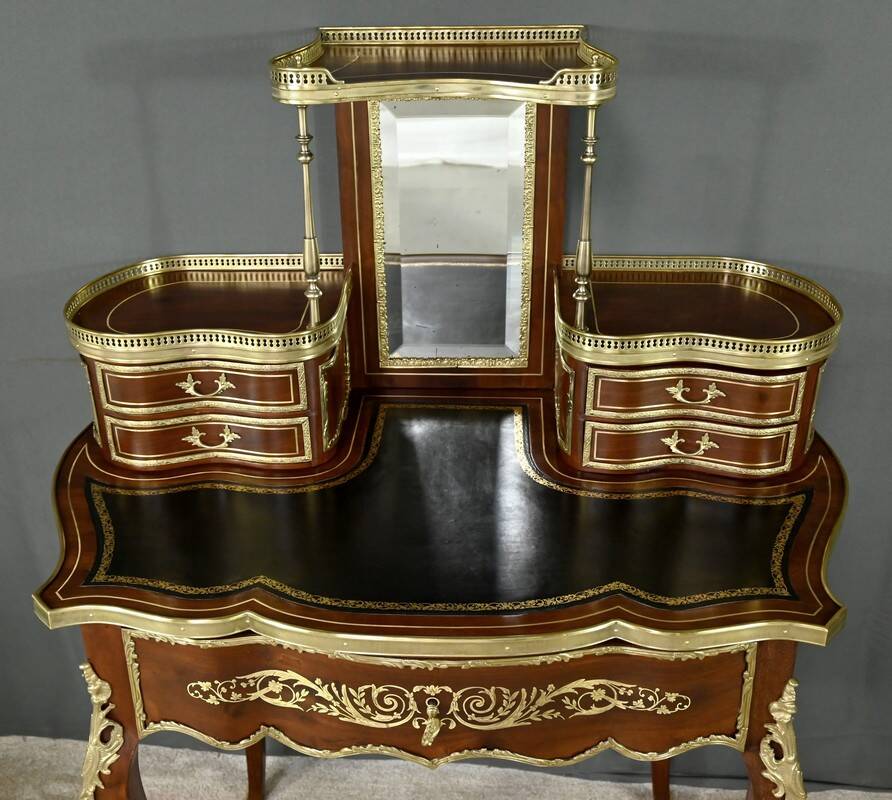 Small mahogany lady's writing desk, Napoleon III period – second half of the 19th century