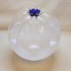 Globe Ball For Pendant Or Floor Lamp Vintage Mazzega Italy 1970 30cm