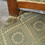 Paire de Fauteuils à Crosses en Acajou, époque Restauration – Début XIXe