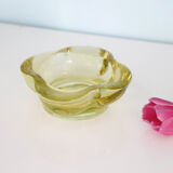Nice empty yellow crystal pocket, vintage