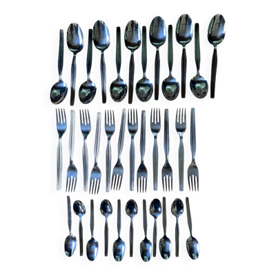 Set de couverts en inox 36 pièces