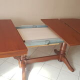 Dining table with extension cords