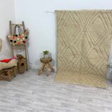 Handmade Moroccan Berber carpet 232 X 138 CM