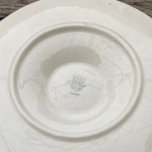 Service 6 shellfish plates - Longchamp Blanches slip