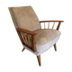 Cozy vintage mid century Scandinavian style armchair