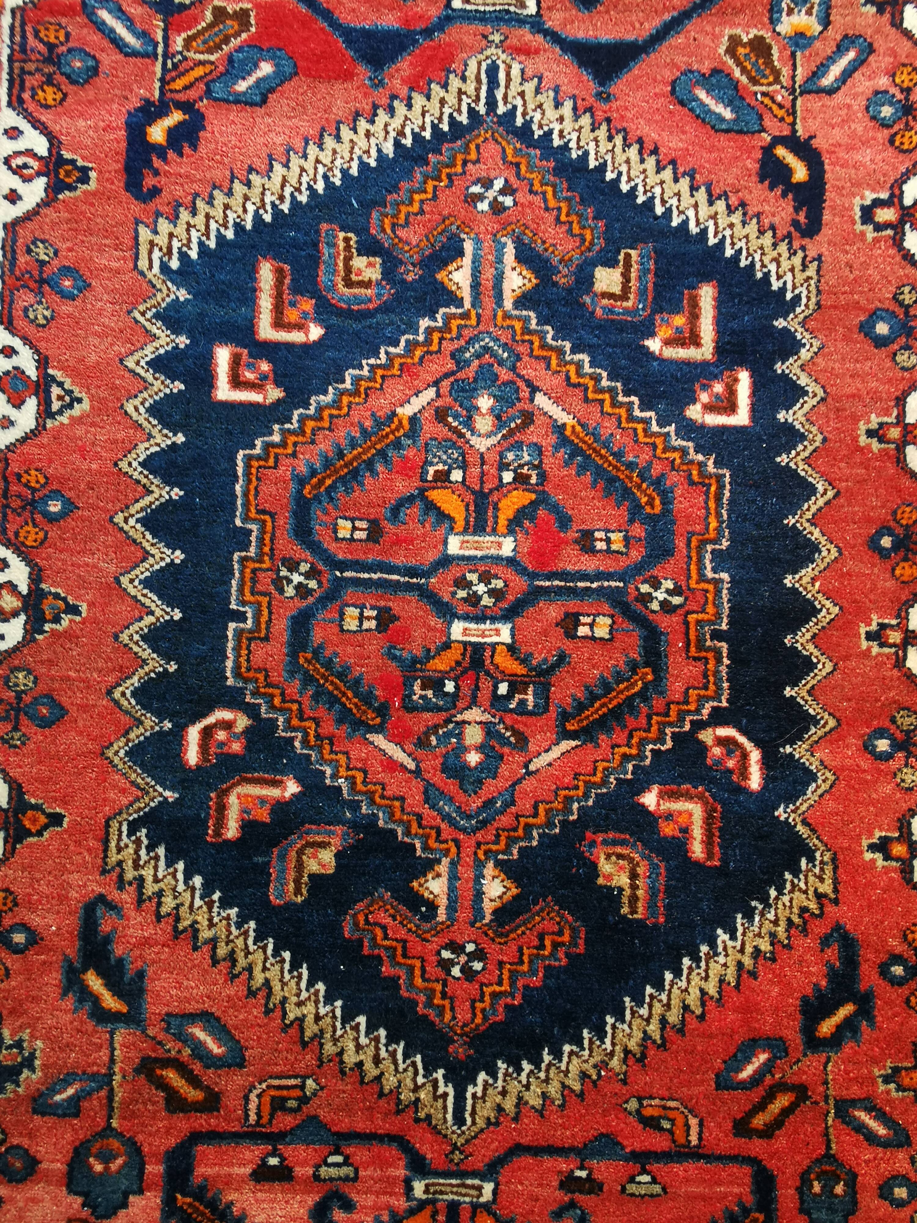 Persian rug 187×115cm handmade iranian rug oriental rug vintage