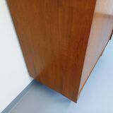 Vintage Scandinavian-style teak wardrobe from the 1960s