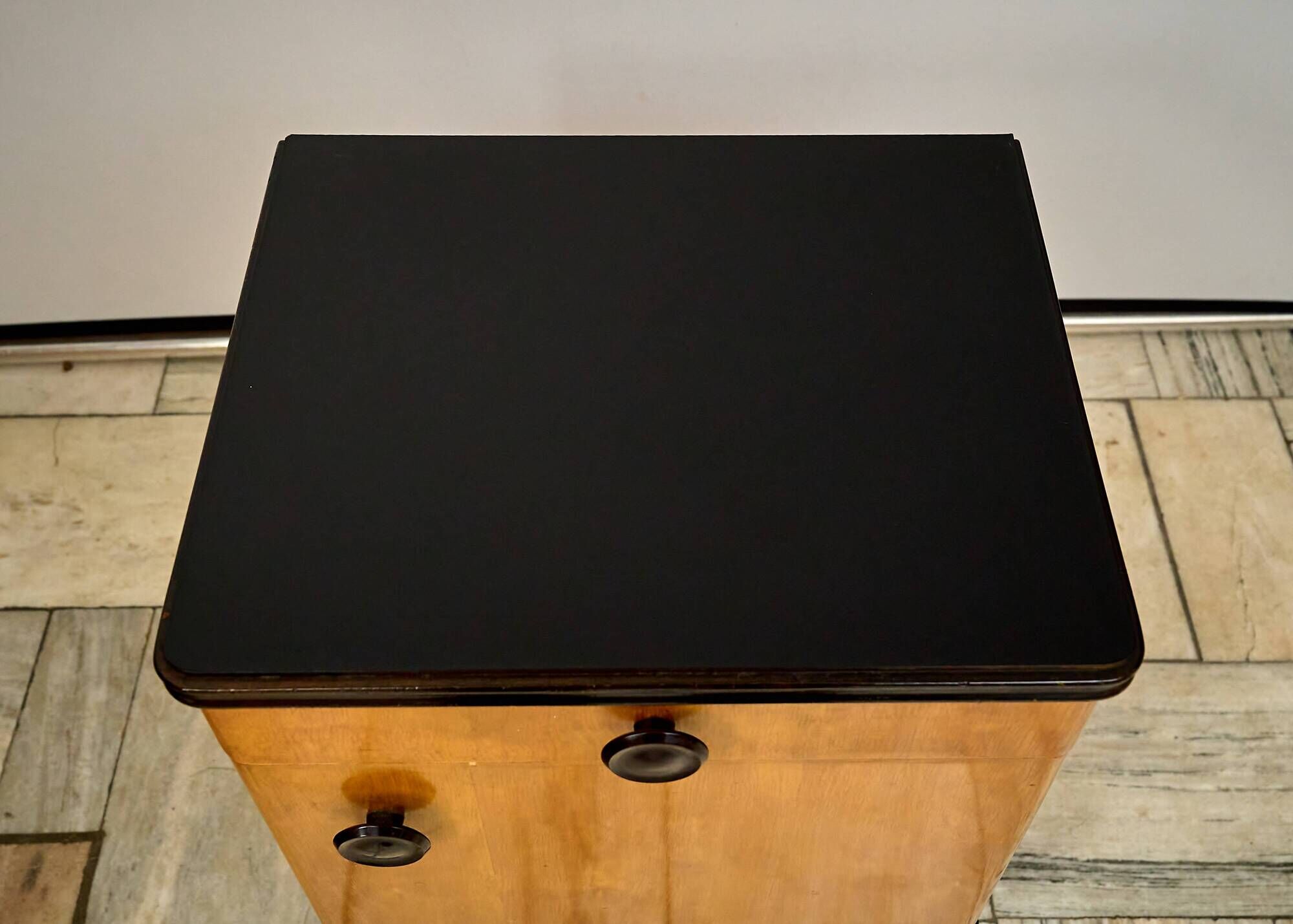 Mid-Century Nightstand by Jindrich Halabala for UP-Zavody