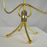 Brass candelabra by Gunnar Ander for Ystad-Metall , Sweden 1950s