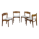 Danish Teak Dining Chairs by Erik Buch for OD Møbler, 1960s, Set of 4