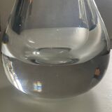 Vintage Crystal Bulb Vase