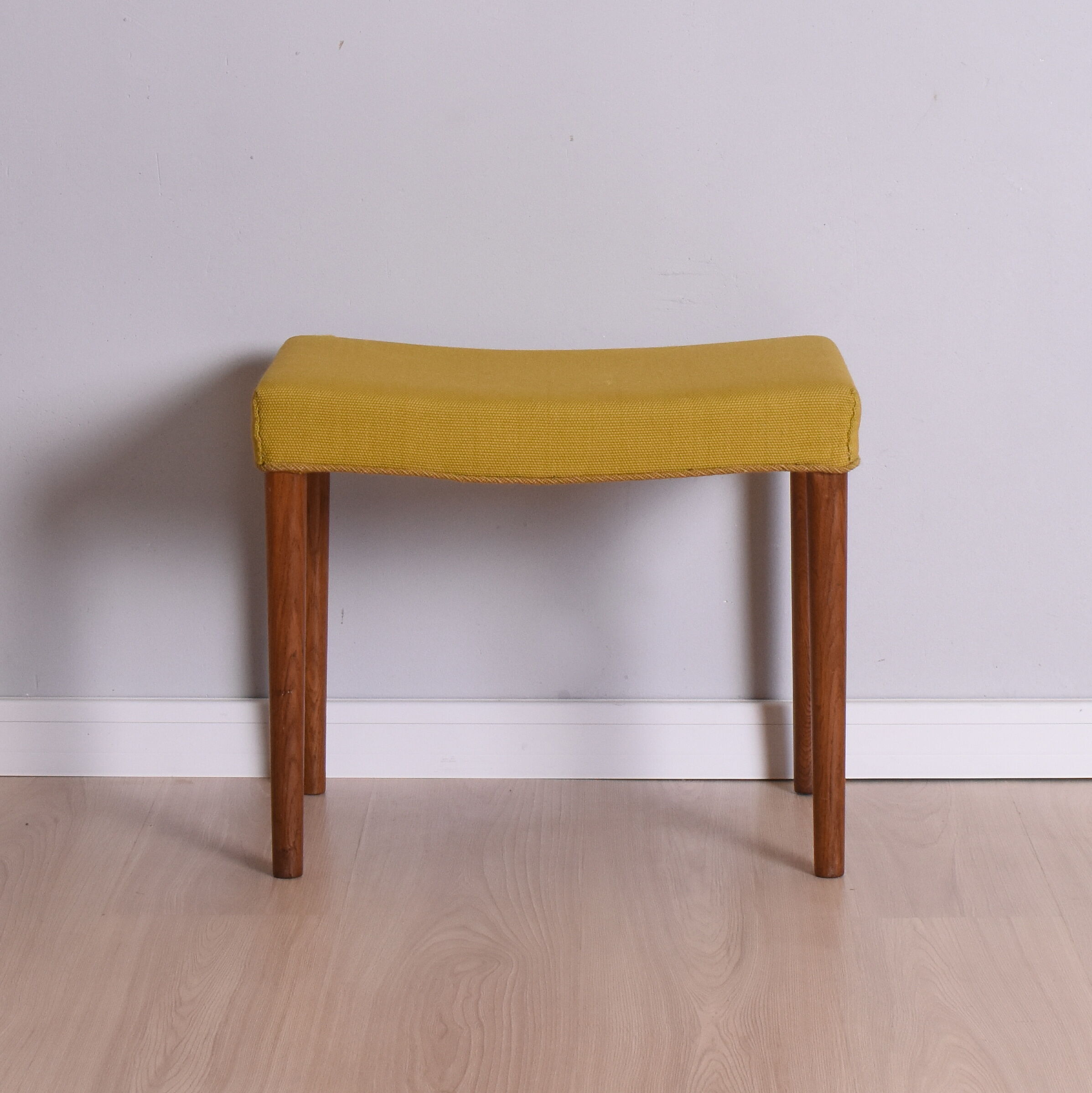 Oak footstool, Denmark, 1960s