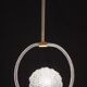 Midcentury Shell Trasparent Murano Glass Chandelier by Barovier e Toso, 194