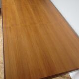 70's chrome teak table