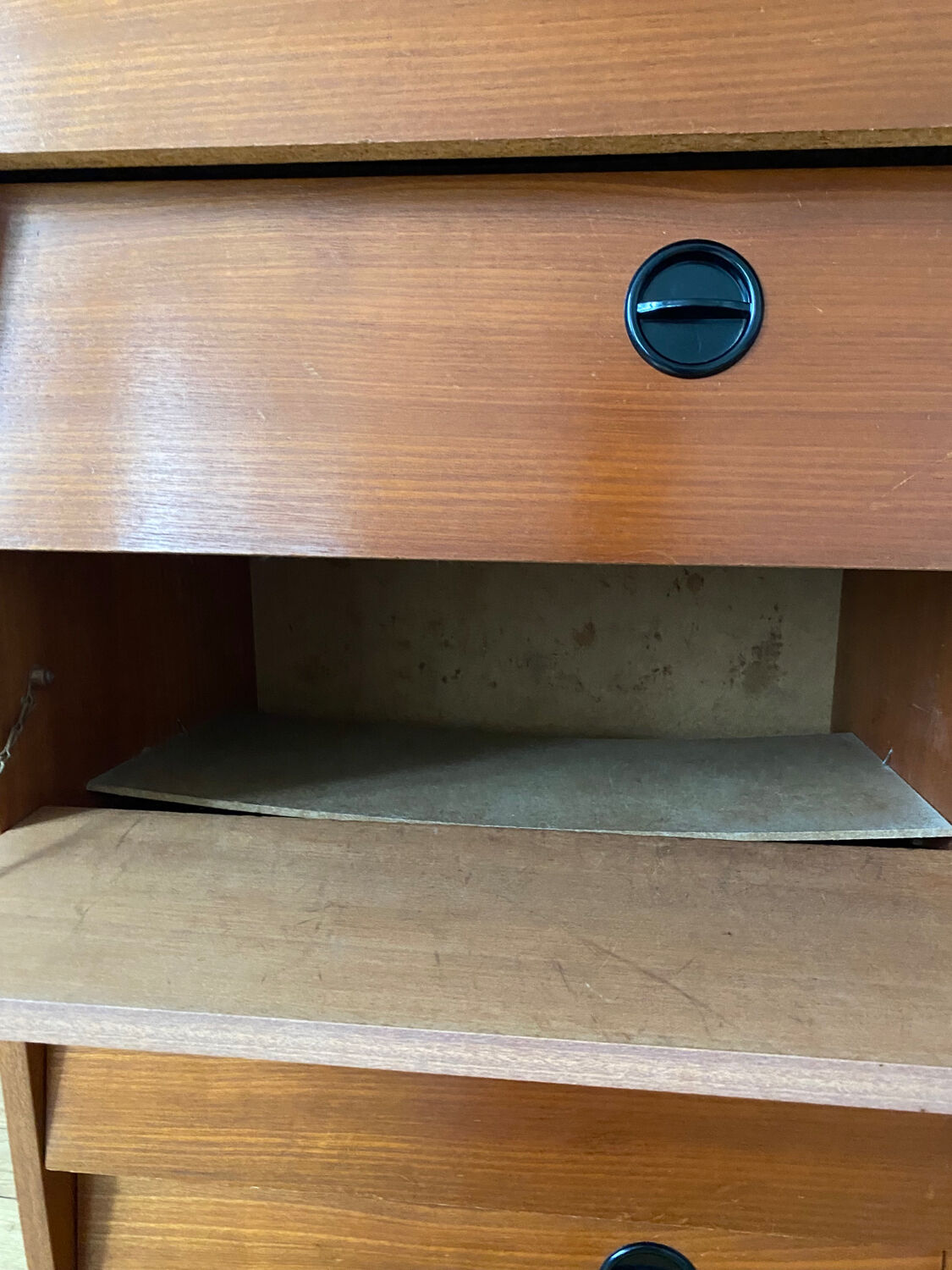 Vintage shoe cabinet