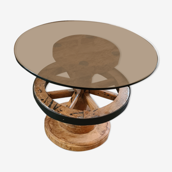 Coffee table cart wheel