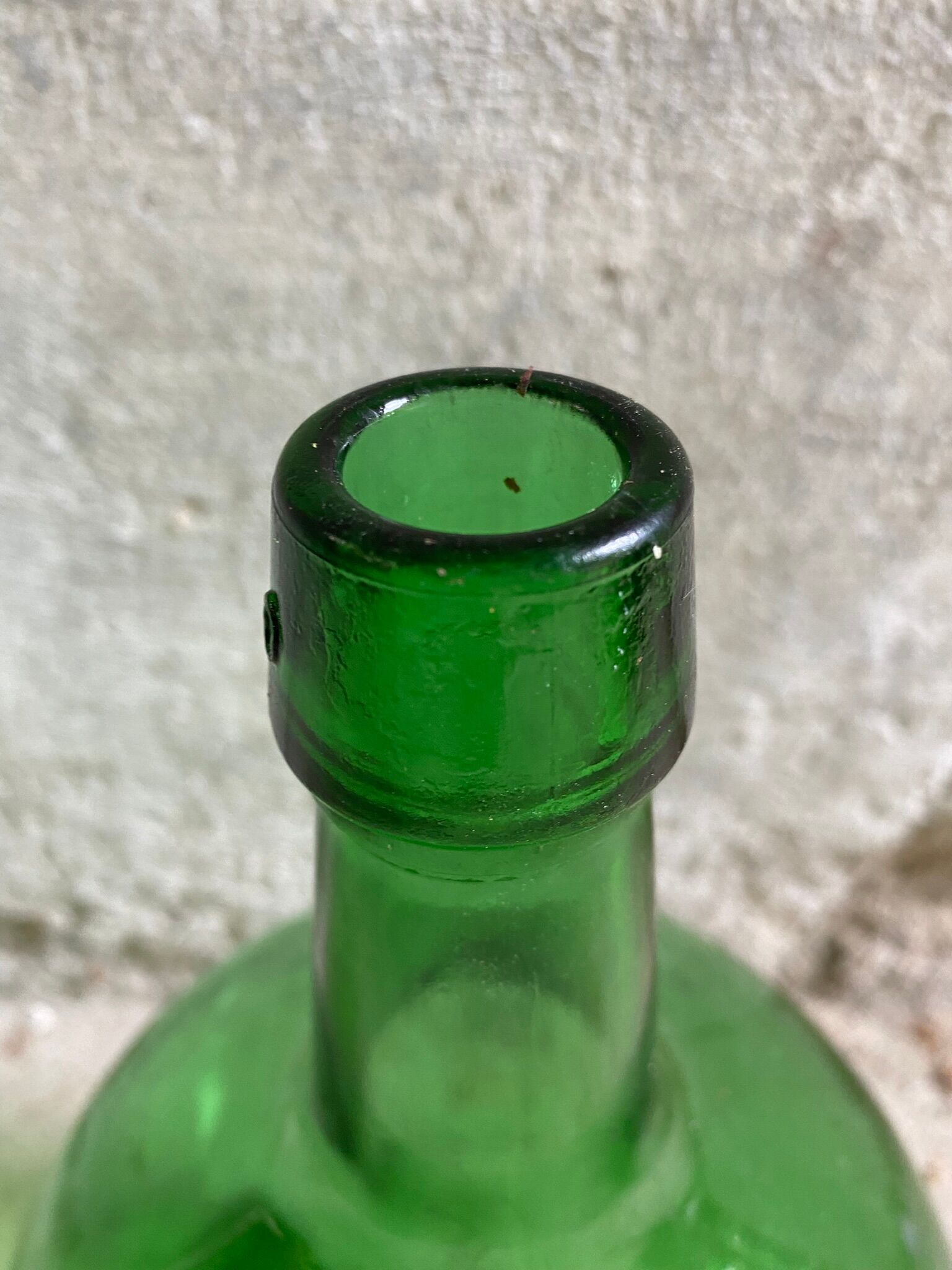 Demijohn vintage green bottle 5L