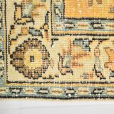 5x9 Orange & Yellow Oriental Vintage Rug, 157x273Cm