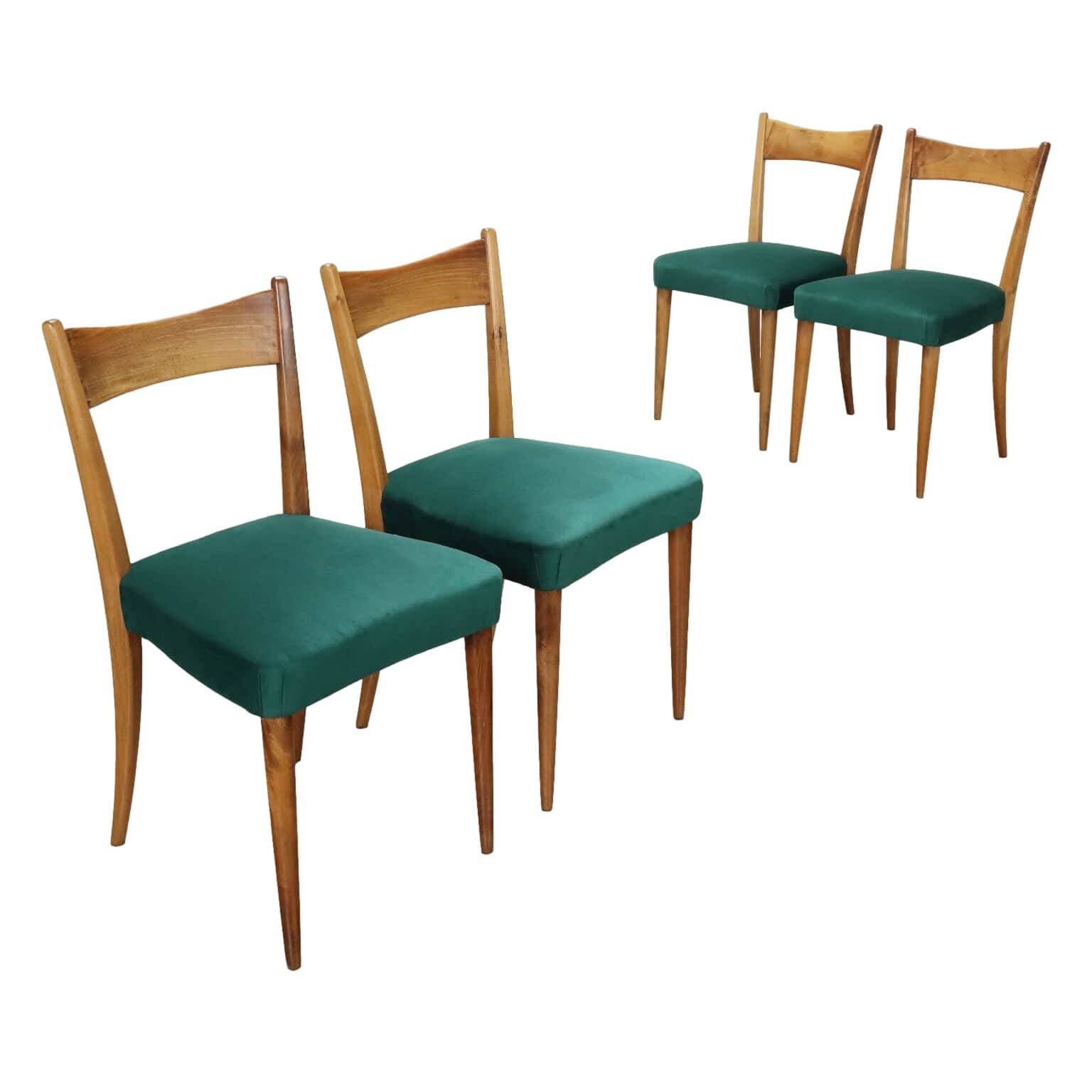 Four 1950s chairs
