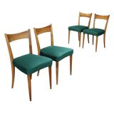Four 1950s chairs