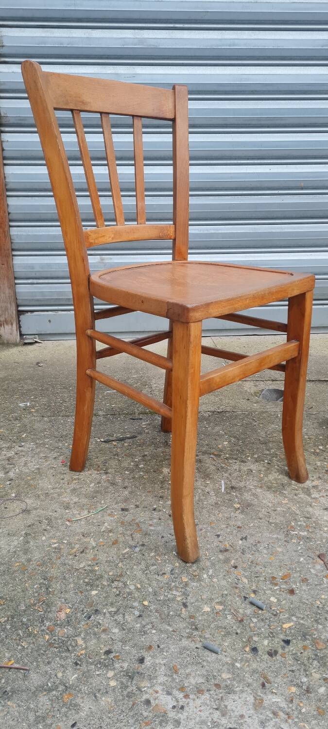 Set de 4 chaises bistrot luterma