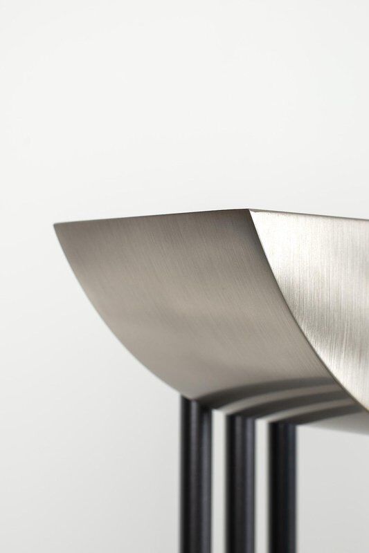 Halogen Floor Lamp in Metal