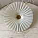 suspension in pleated opaline early 20th century