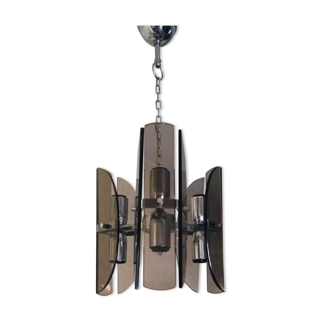 Lustre vintage design Italien Selency