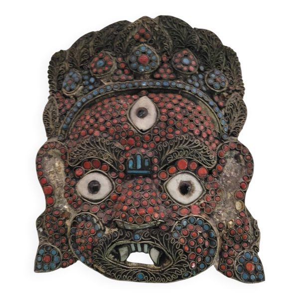 Magnifique masque tibétain — Beyit