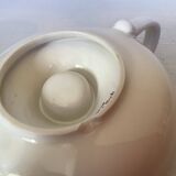 Pair of botanical flower candlesticks Villeroy and Boch