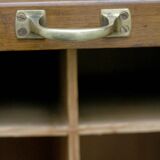 Magnificent curtain filing cabinet from La Poste (1920s/1930s).