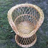 Children's wicker chair