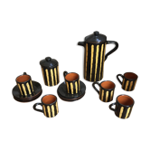 Coffee service in ceramic Bulgaria 70s