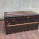 Trunk old wooden chest