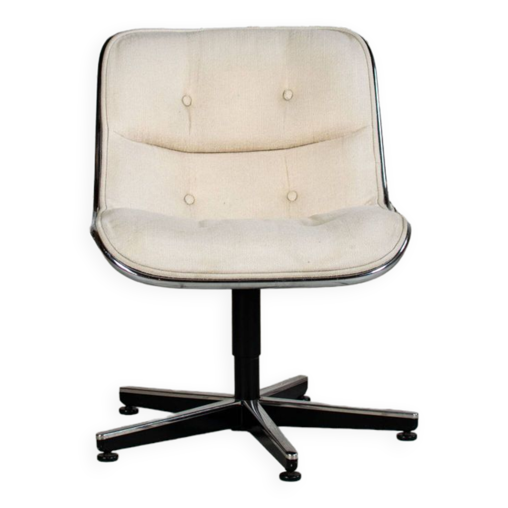 Fauteuil executive Charles Pollock pour Knoll, 1960