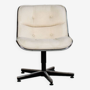 Fauteuil executive Charles Pollock pour Knoll, 1960