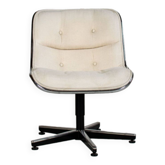 Fauteuil executive Charles Pollock pour Knoll, 1960