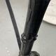 Marble and wrought iron bistro table