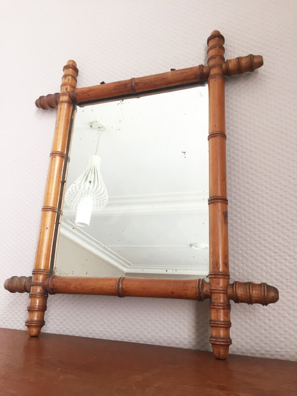 Mirror carved wood, 1950 - 42x50cm