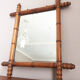 Miroir bois sculpté, 1950 - 42x50cm