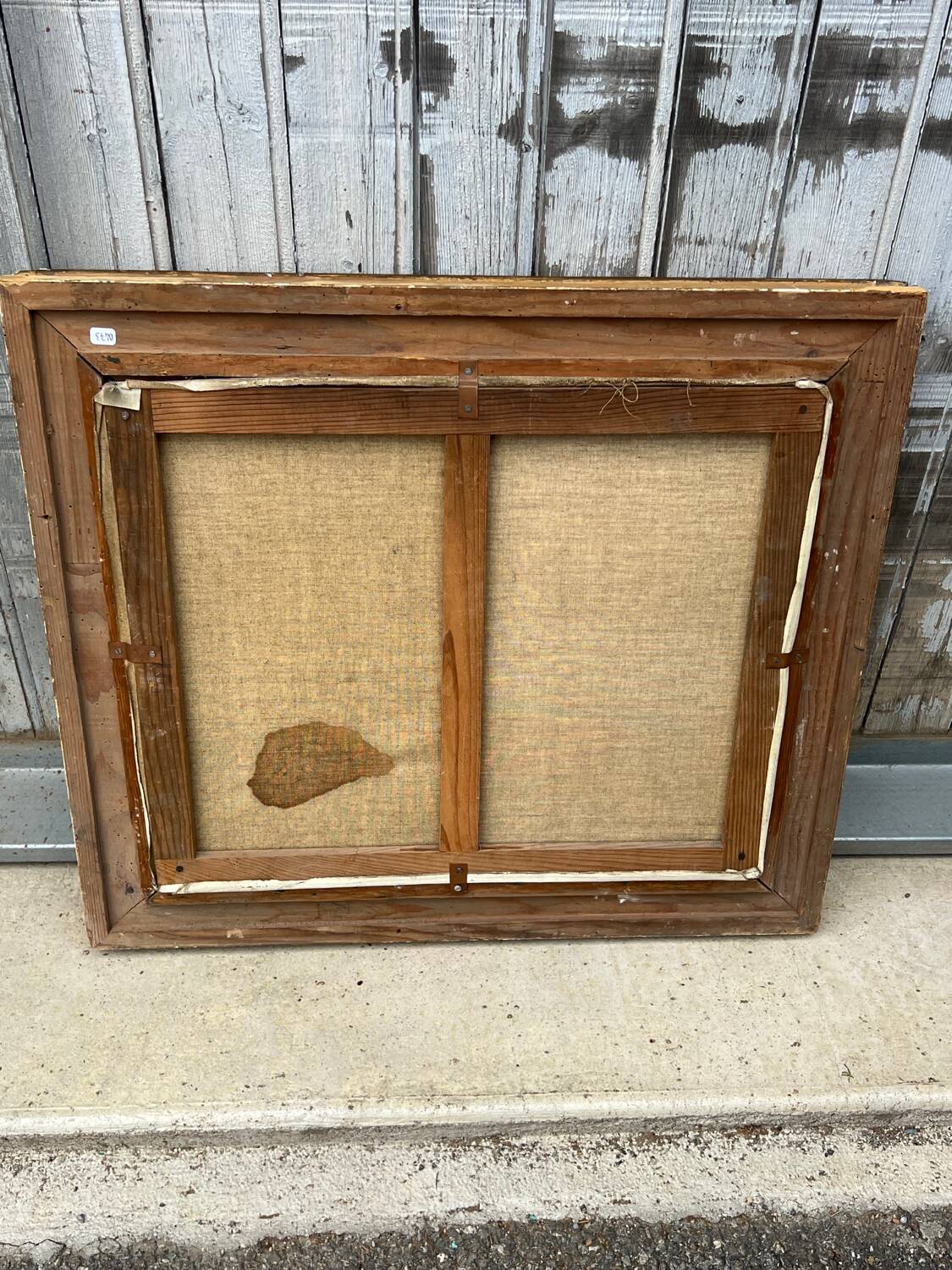 Oil on canvas 19th century