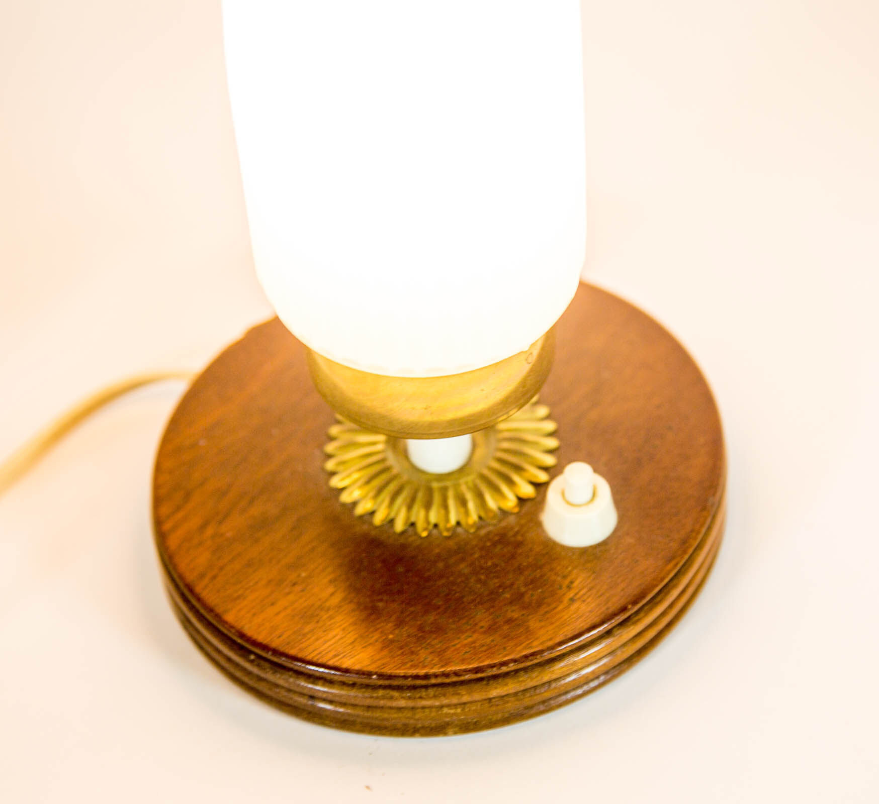 Midcentury table lamp | Danish space-age design | Vintage 60's
