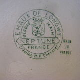 Longwy enamel plate