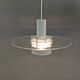 Classic Space Age pendant lamp from the 1980s, Denmark.