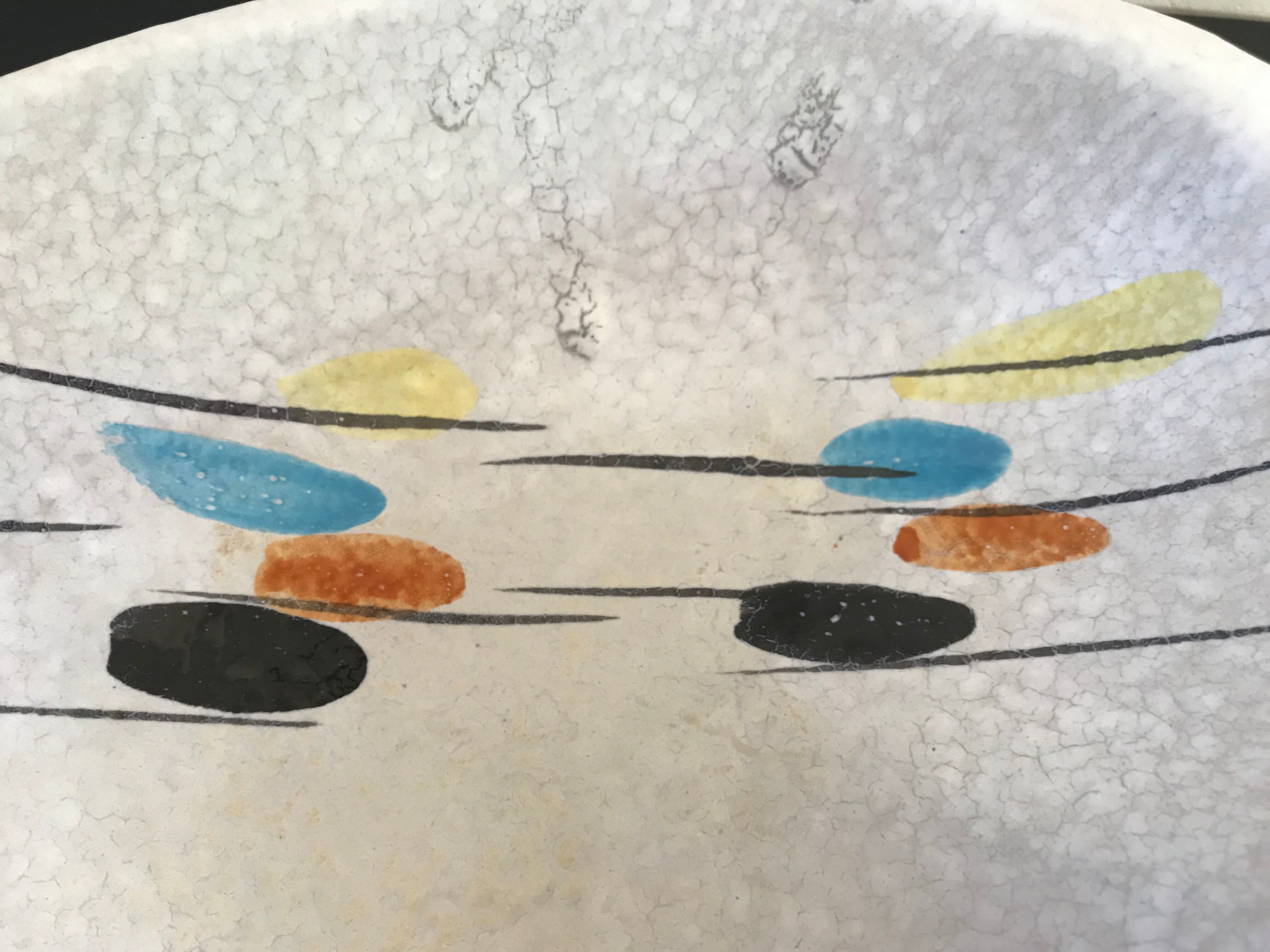 Ceramics west Germany dish circa 1950