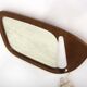 Scandinavian teak mirror, 38x62cm, Sweden, 1950